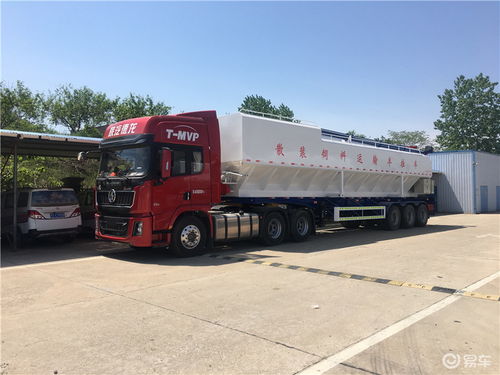 陕汽小三轴散装饲料车 15吨级高效运输的卓越之选
